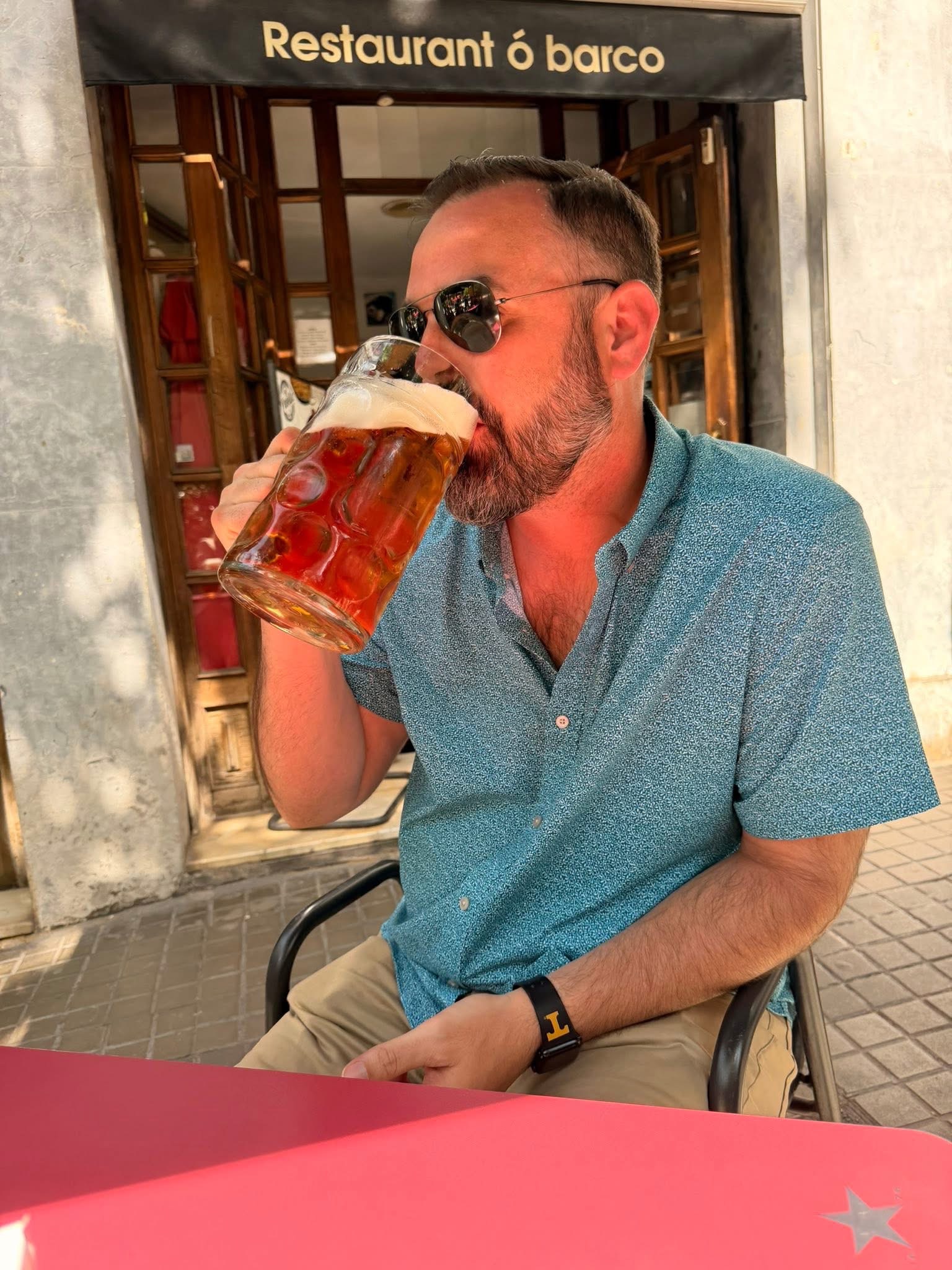Justin Barcelona beer