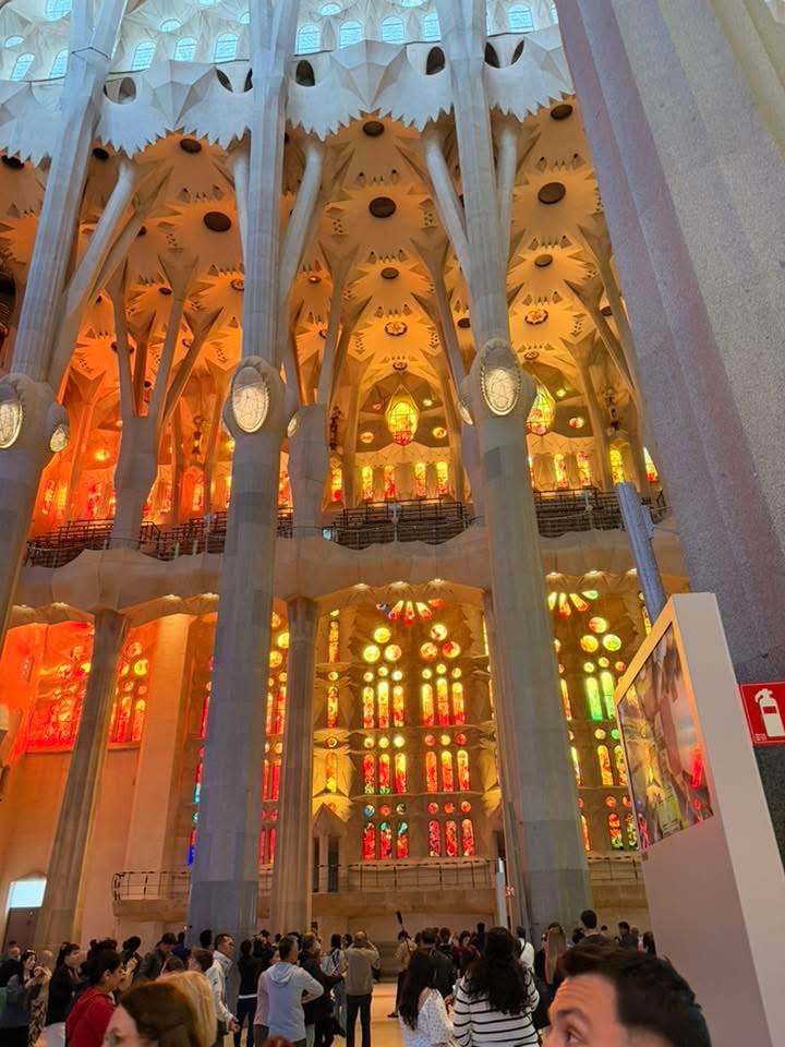 Sagrada Familia interior