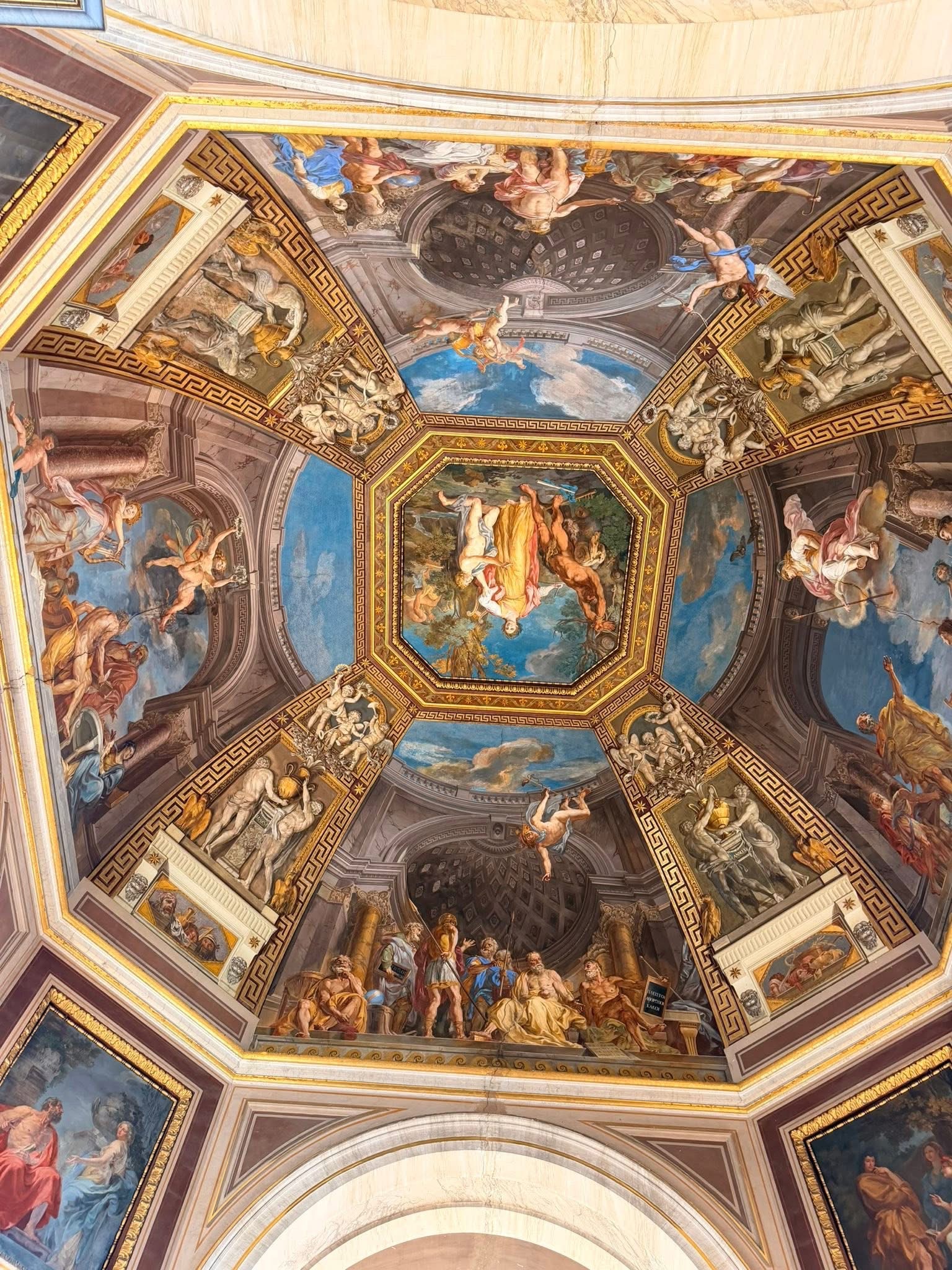 Vatican dome ceiling